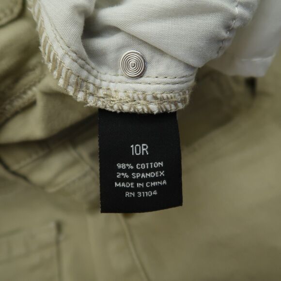 New Directions Jeans Women's Size 10R Beige Mid-Rise Skinny Denim 26" Inseam - Picture 8 of 15